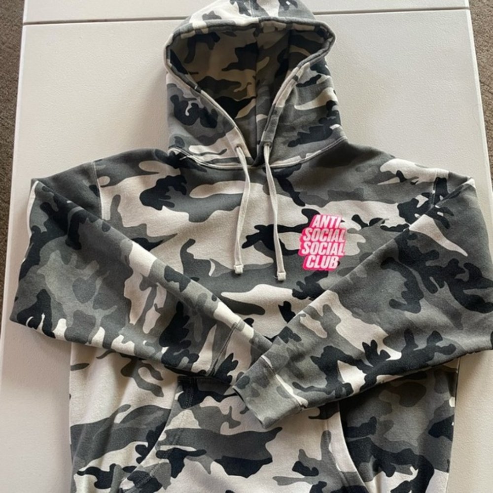 Anti Social Social Club ASSC Camo Hoodie Medium